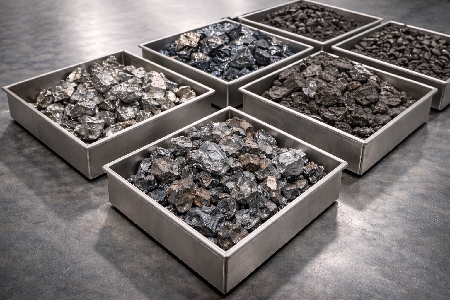 Ferroalloys and metals